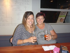 Dee and Ruth at the James Squire pub